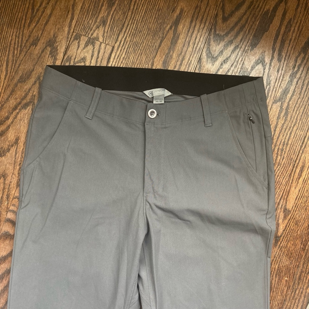 Men's Cloudveil Pants Size 34/30 Gray - Picture 3 of 7